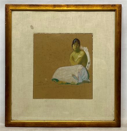 "Estudio de dama"