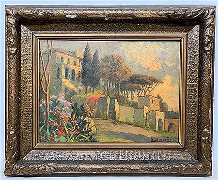 "Paisaje con casa"