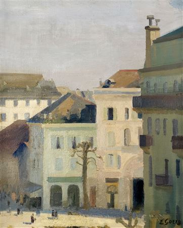 Carrefour de Rive by Louis Goerg - Auction record, sale price, and art valuation. Compare with similar artists and explore comparable artworks.