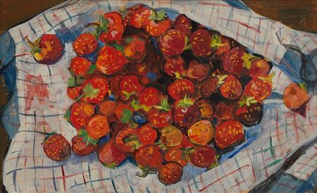 Strawberries by Alexandre Cingria - Auction record, sale price, and art valuation. Compare with similar artists and explore comparable artworks.