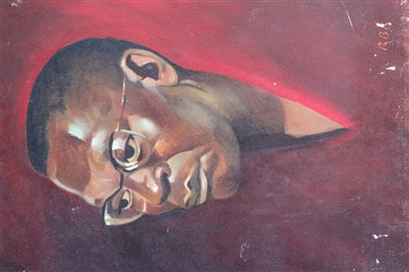 "Portrait of President Tubman (President of Liberia)"