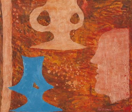 Still life with mask