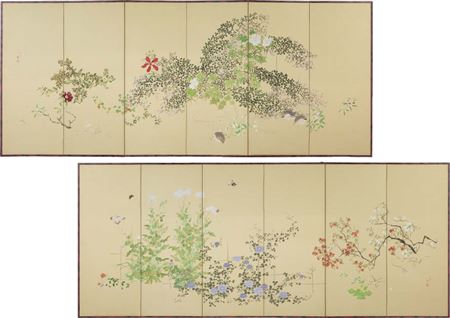 Sample artwork by Koyo Ishizaki (1884 - 1947), known for paintings - View similar artists and auction records
