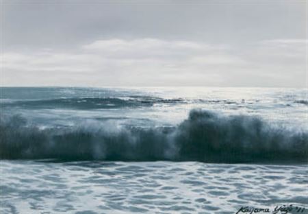 Ocean by Yuzo Kayama - Auction record, sale price, and art valuation. Compare with similar artists and explore comparable artworks.