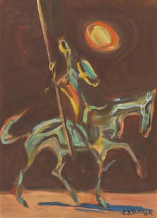 Don Quichotte de la Manche by Chozaburo Inoue - Auction record, sale price, and art valuation. Compare with similar artists and explore comparable artworks.