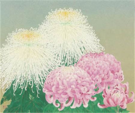 Autumn flower by Rieko Morita - Auction record, sale price, and art valuation. Compare with similar artists and explore comparable artworks.