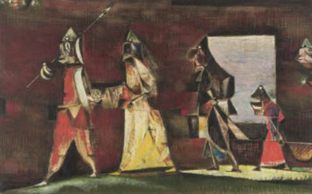 Sample artwork by Jiro Oyamada (late 20th century), known for painting - View similar artists and auction records