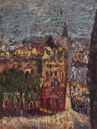 Sample artwork by Hideo Murakami (Born 1933), known for painting - View similar artists and auction records