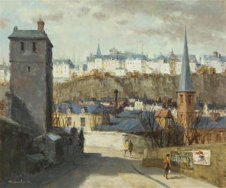 Town with slopes, Luxembourg