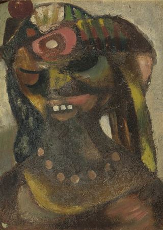 Woman by Chutsu Imanishi - Auction record, sale price, and art valuation. Compare with similar artists and explore comparable artworks.