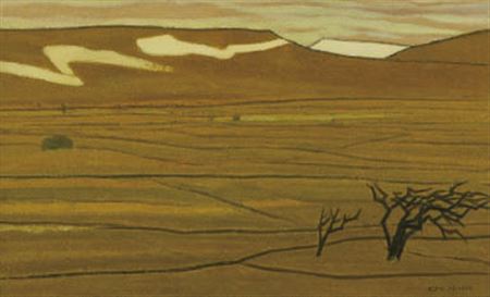 High moor by Kazuo Tamura - Auction record, sale price, and art valuation. Compare with similar artists and explore comparable artworks.