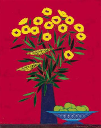 Ombelles et fleurs jaunes