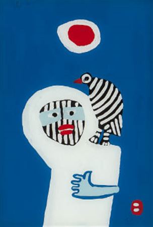 With the Birds by Umetaro Azechi - Auction record, sale price, and art valuation. Compare with similar artists and explore comparable artworks.