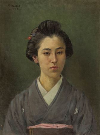 Woman by Wada Sanzo - Auction record, sale price, and art valuation. Compare with similar artists and explore comparable artworks.