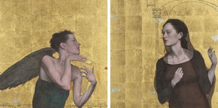 Annunciation (2) by Shinji Nakabori - Auction record, sale price, and art valuation. Compare with similar artists and explore comparable artworks.