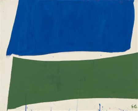 Bue and Green by Shosuke Osawa - Auction record, sale price, and art valuation. Compare with similar artists and explore comparable artworks.