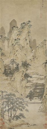 Celestial Mountains and Pavilions by Ying Qiu - Auction record, sale price, and art valuation. Compare with similar artists and explore comparable artworks.