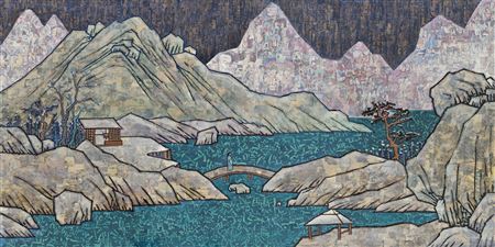 Rivers and Mountains After Snow—A Tribute to Wang Wei