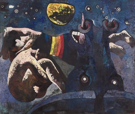 Sample artwork by Thawan Duchanee (1939 - 2014), known for painting and sculpture - View similar artists and auction records