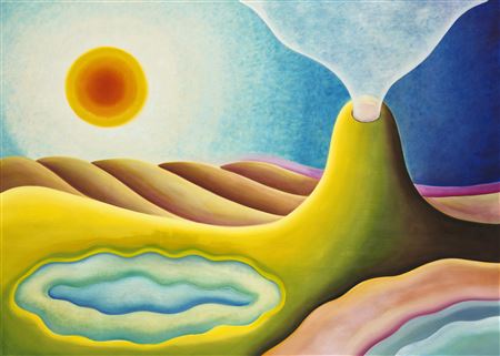 Spring Volcano