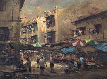 Painting of Hainan Street
