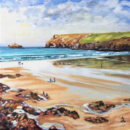 " Autumn day, Polzeath, N Cornwall"