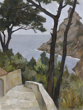 Le rocher du Capucin à La Ciotat, 1985.