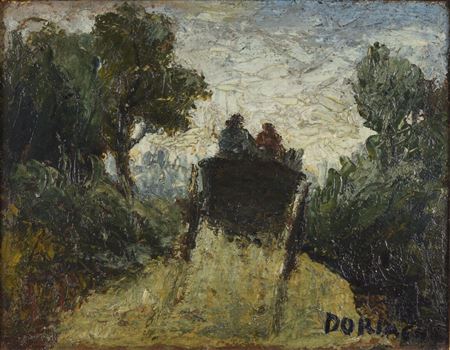The cart on the road