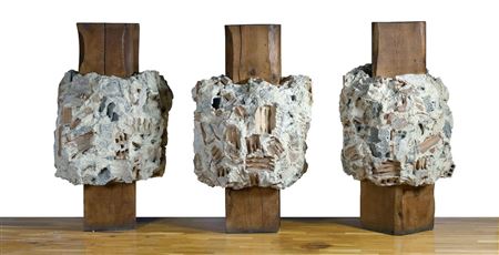 End to end assembly, 1975 by Bernard Pages - Auction record, sale price, and art valuation. Compare with similar artists and explore comparable artworks.