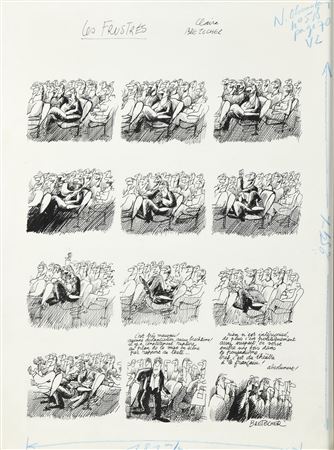 The Frustrated by Claire Bretecher - Auction record, sale price, and art valuation. Compare with similar artists and explore comparable artworks.