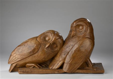 The owls by Raymond Bigot - Auction record, sale price, and art valuation. Compare with similar artists and explore comparable artworks.