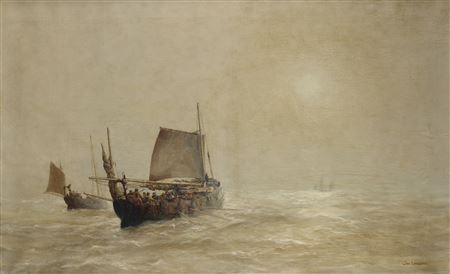 Sample artwork by Jean M E Lavezzari (1876 - 1947), known for painting - View similar artists and auction records