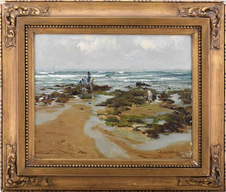 Marinha (Areia Branca) by Eduarda Lapa - Auction record, sale price, and art valuation. Compare with similar artists and explore comparable artworks.