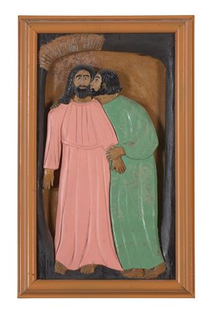 Judas Kissing Jesus