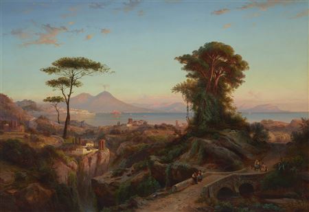 Mt. Vesuvius and the Bay of Naples