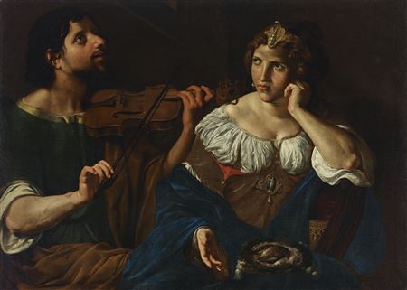 Lesbia mourning her pet sparrow