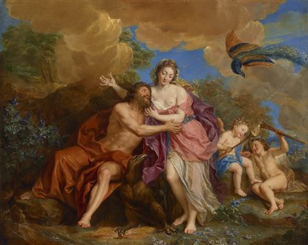 Jupiter and Juno on Mount Ida: 'La ceinture de Vénus' by Antoine Coypel - Auction record, sale price, and art valuation. Compare with similar artists and explore comparable artworks.