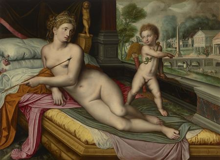 Venus and Cupid