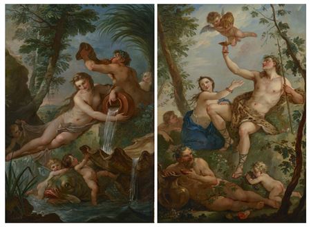 La Source; and The Triumph of Bacchus by Charles Joseph Natoire - Auction record, sale price, and art valuation. Compare with similar artists and explore comparable artworks.