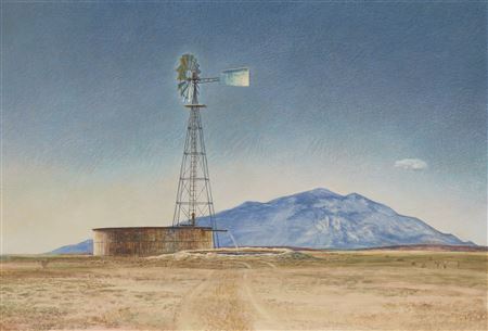 Solitude by Peter Hurd - Auction record, sale price, and art valuation. Compare with similar artists and explore comparable artworks.