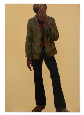 Stanley by Barkley Leonnard Hendricks - Auction record, sale price, and art valuation. Compare with similar artists and explore comparable artworks.