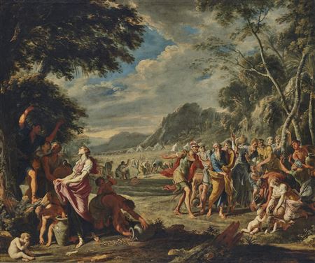 Sample artwork by Domenico Gargiulo (1609 - 1675), known for landscape painting, collaboration with viviano codazzi, baroque style - View similar artists and auction records