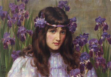 Iris by Frederick Marriott - Auction record, sale price, and art valuation. Compare with similar artists and explore comparable artworks.