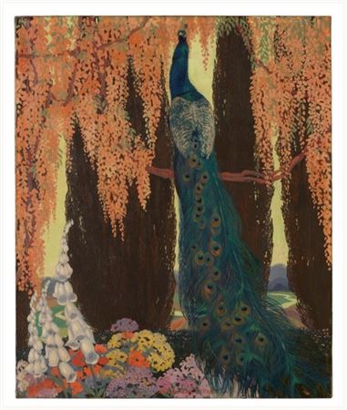 Peacock and Vine
