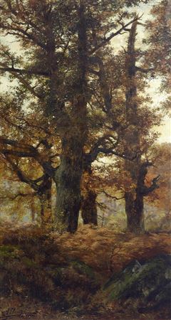 Un coin du plateau de la mare aux fées- Fôret de Fôntainebleau by Auguste Allonge - Auction record, sale price, and art valuation. Compare with similar artists and explore comparable artworks.
