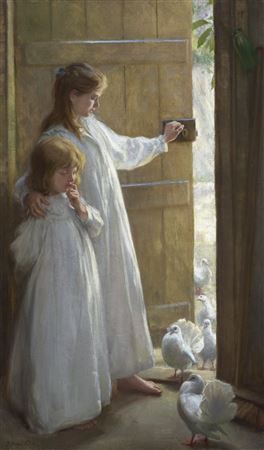 The Sisters by Percy Harland Fisher - Auction record, sale price, and art valuation. Compare with similar artists and explore comparable artworks.