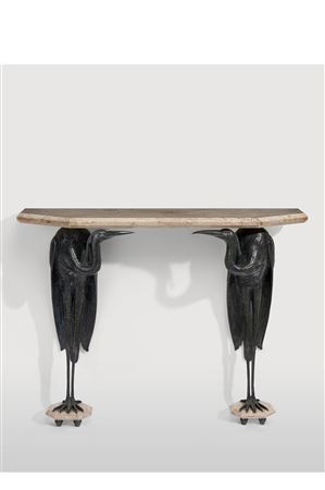RARE 'HÉRONS' CONSOLE, CIRCA 1925