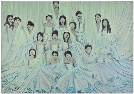 Les débutantes (blanc lunaire) (The debutantes (moon white))