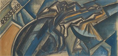 Protraction by Wyndham Lewis - Auction record, sale price, and art valuation. Compare with similar artists and explore comparable artworks.