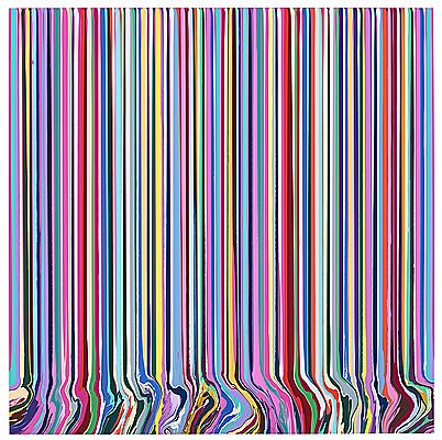 Magenta Portrait by Ian Davenport - Auction record, sale price, and art valuation. Compare with similar artists and explore comparable artworks.